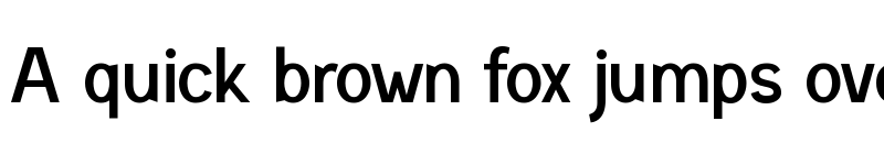 Preview of Menta Sans Regular font