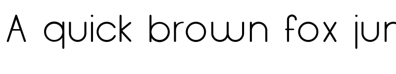 Preview of Menulis Regular font