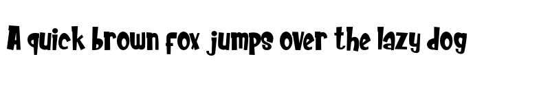 Preview of MEOWZA Regular font