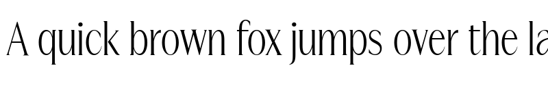 Preview of Merchant Thin Condensed font