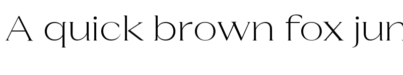 Preview of Merchant Thin Expanded font