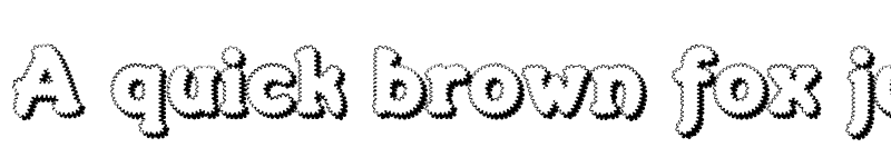 Preview of Merkin Foo Regular font