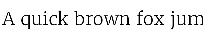 Preview of Merriweather Light font