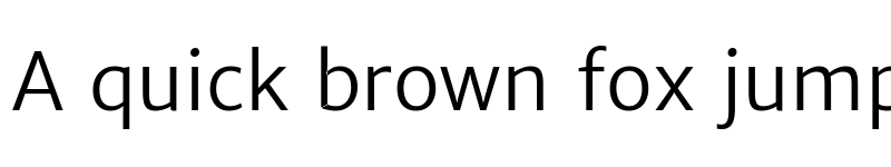 Preview of Merriweather Sans Light font