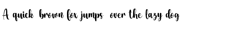 Preview of Merry Christmas Regular font