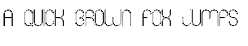 Preview of Mers Shadow Regular font
