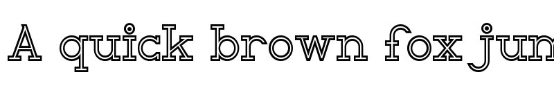 Preview of Mertztown Demo Regular font