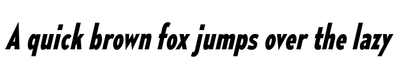 Preview of Mesmerize Condensed Bold Italic font