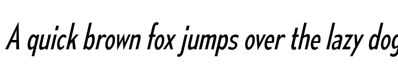 Preview of Mesmerize Condensed Book Italic font