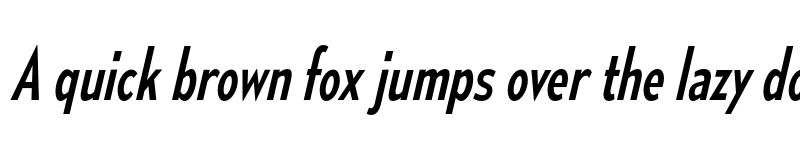 Preview of Mesmerize Condensed Italic font