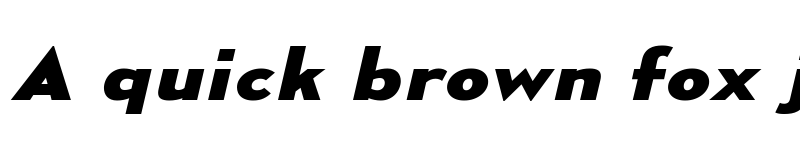 Preview of Mesmerize Expanded ExtraBold Italic font