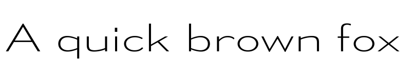 Preview of Mesmerize Expanded ExtraLight font