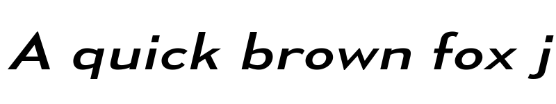 Preview of Mesmerize Expanded Italic font