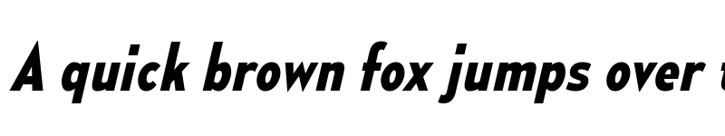 Preview of Mesmerize SemiCondensed Bold Italic font