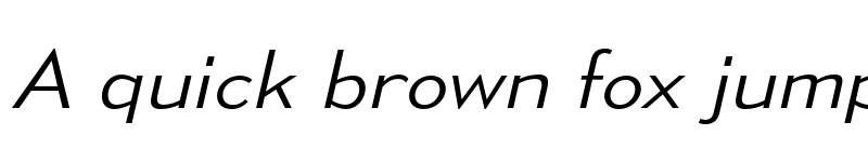 Preview of Mesmerize SemiExpanded Light Italic font