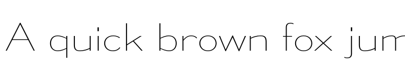 Preview of Mesmerize SemiExpanded UltraLight font