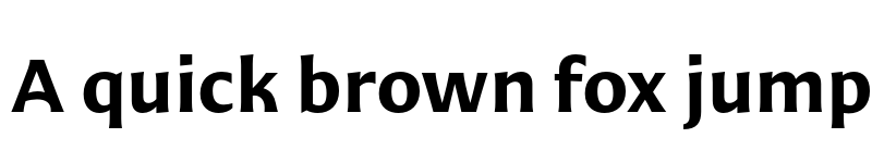 Preview of Mestiza Sans Bold font