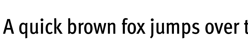 Preview of Meta Pro Condensed Medium font