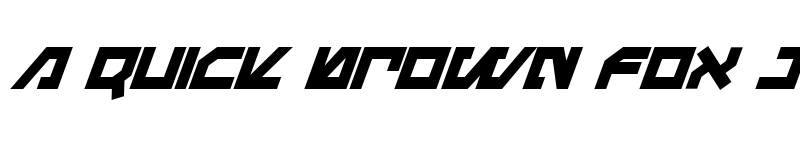 Preview of Metal Storm Bold Italic Bold Italic font