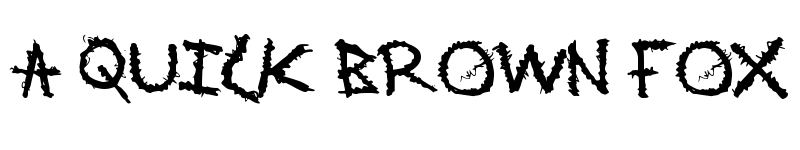 Preview of MetalWitch Regular font