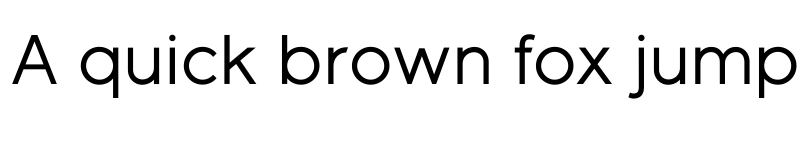Preview of Meticula Regular font