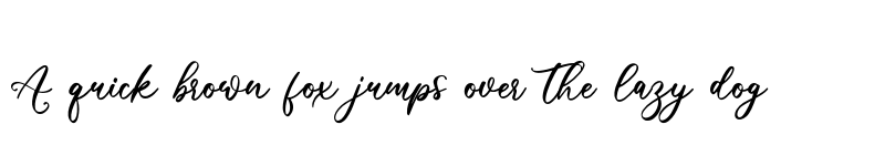 Preview of Meticulous Regular font