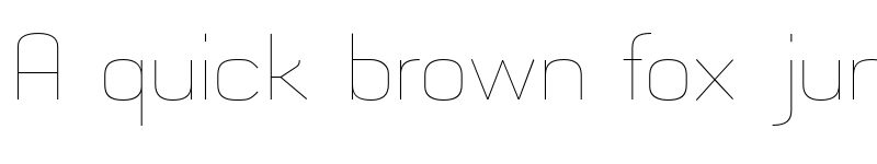 Preview of MetricNavy Thin font