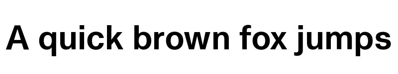 Preview of Metrik Trial Bold font