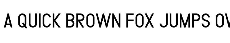 Preview of METRO POLICE REGULAR Regular font