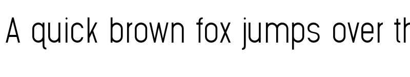 Preview of Metroland Light font