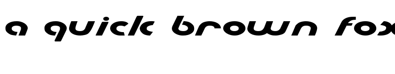 Preview of Metroplex Expanded Expanded font