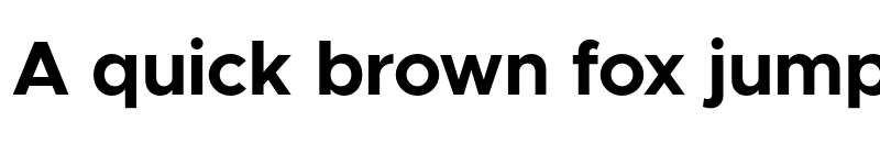 Preview of Metropolis Bold font