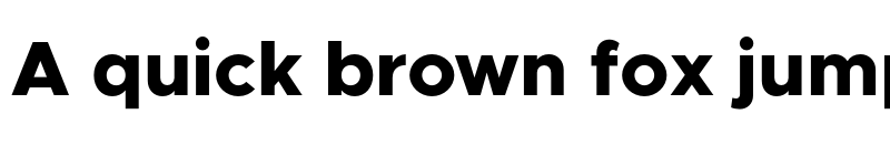 Preview of Metropolis Extra Bold font