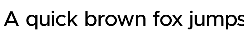 Preview of Metropolis Medium font