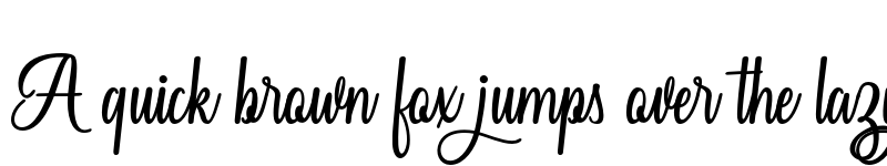 Preview of Meuthena Regular font