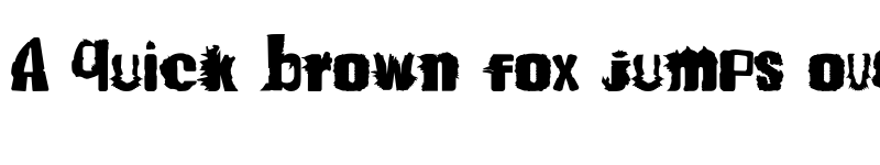 Preview of Mexico Hypoxic Zone Regular font