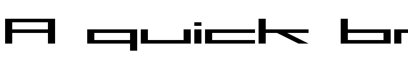 Preview of MGS2 Menu Regular font