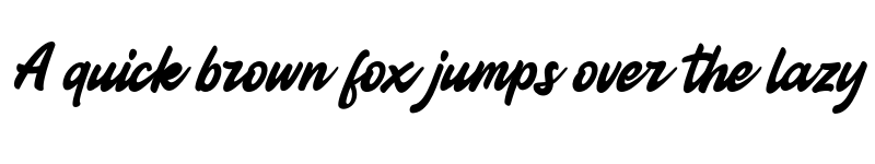 Preview of Mhoko FREE Regular font