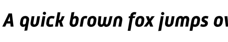 Preview of Mic 32 New Bold Italic font