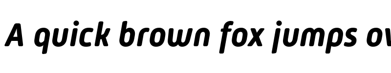 Preview of Mic 32 New Rounded Bold Italic font