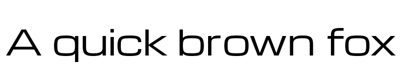 Preview of Michroma Regular font