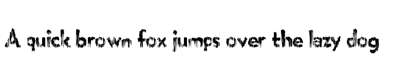 Preview of MicroBrew Regular font