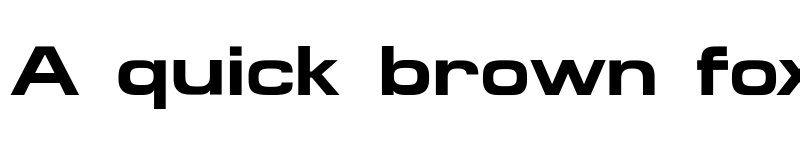 Preview of MicroExtendFLF Bold font