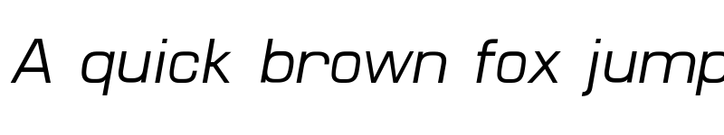 Preview of MicroFLF Medium Italic font