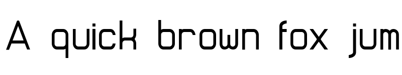 Preview of MicroMieps Diet Regular font