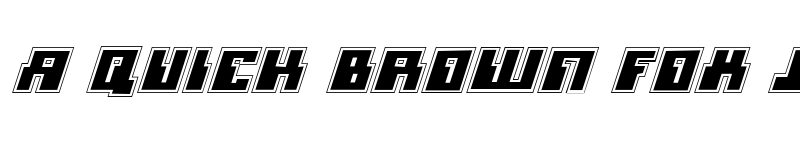 Preview of Micronian Academy Italic Italic font