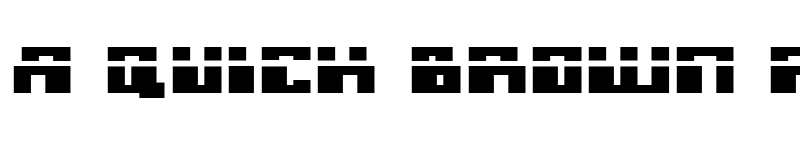 Preview of Micronian Expanded Laser Expanded font