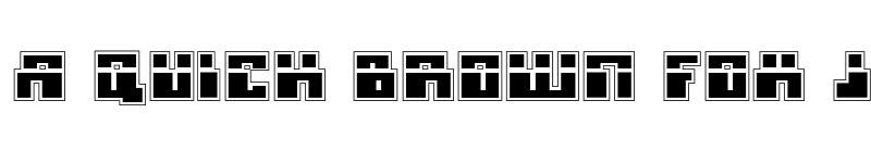 Preview of Micronian Laser Academy Regular font