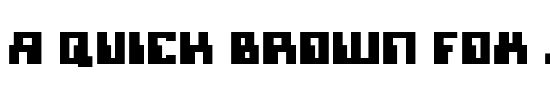 Preview of Micronian Regular font