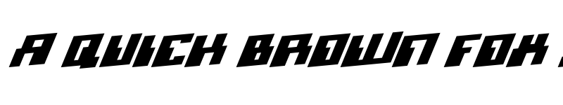 Preview of Micronian Rotalic Regular font